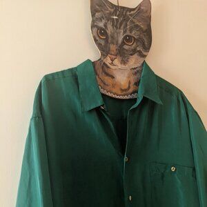 Burma Bibas Silk Button down